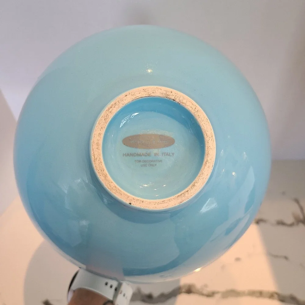 Kenneth Wingard Made In Italy‎ Blue Vase 11